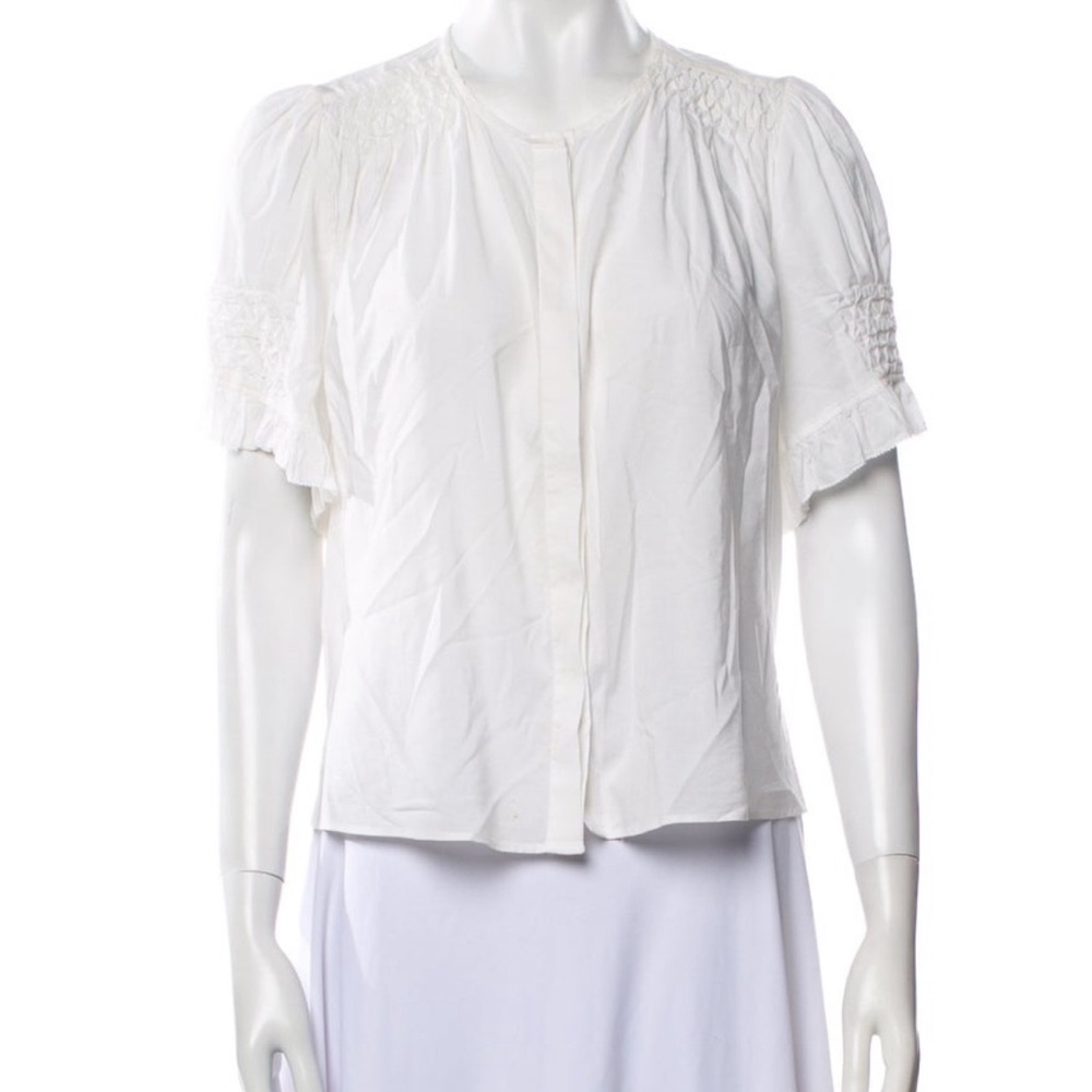 Elegant White Women's Top